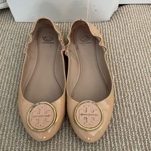 Tory Burch Minnie Travel Ballet Flats Women’s Size US 8.5